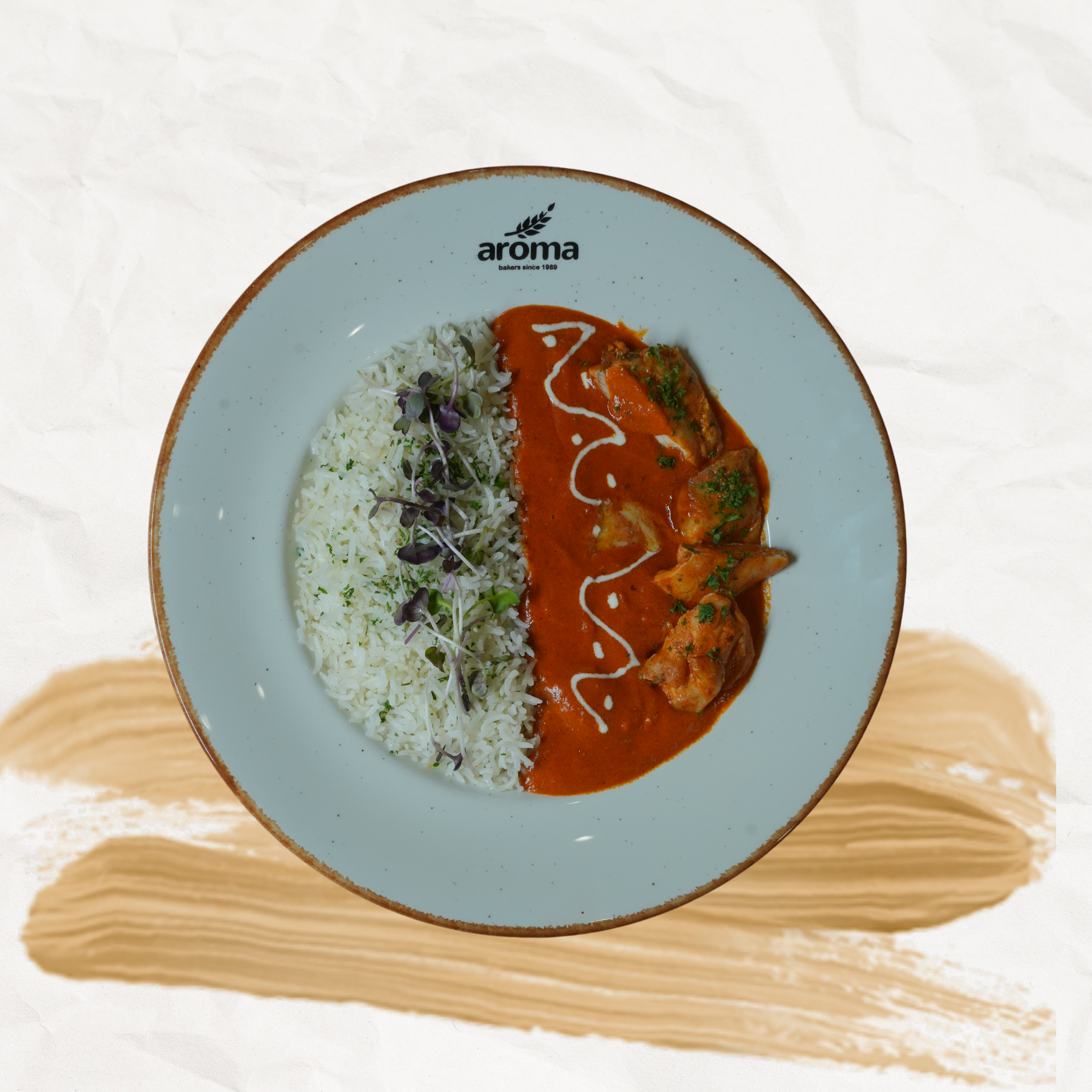 Butter Chicken Basmati Rice bowl